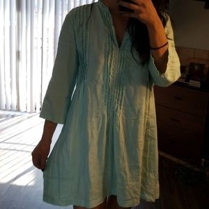 Baby blue summer dress/cover up